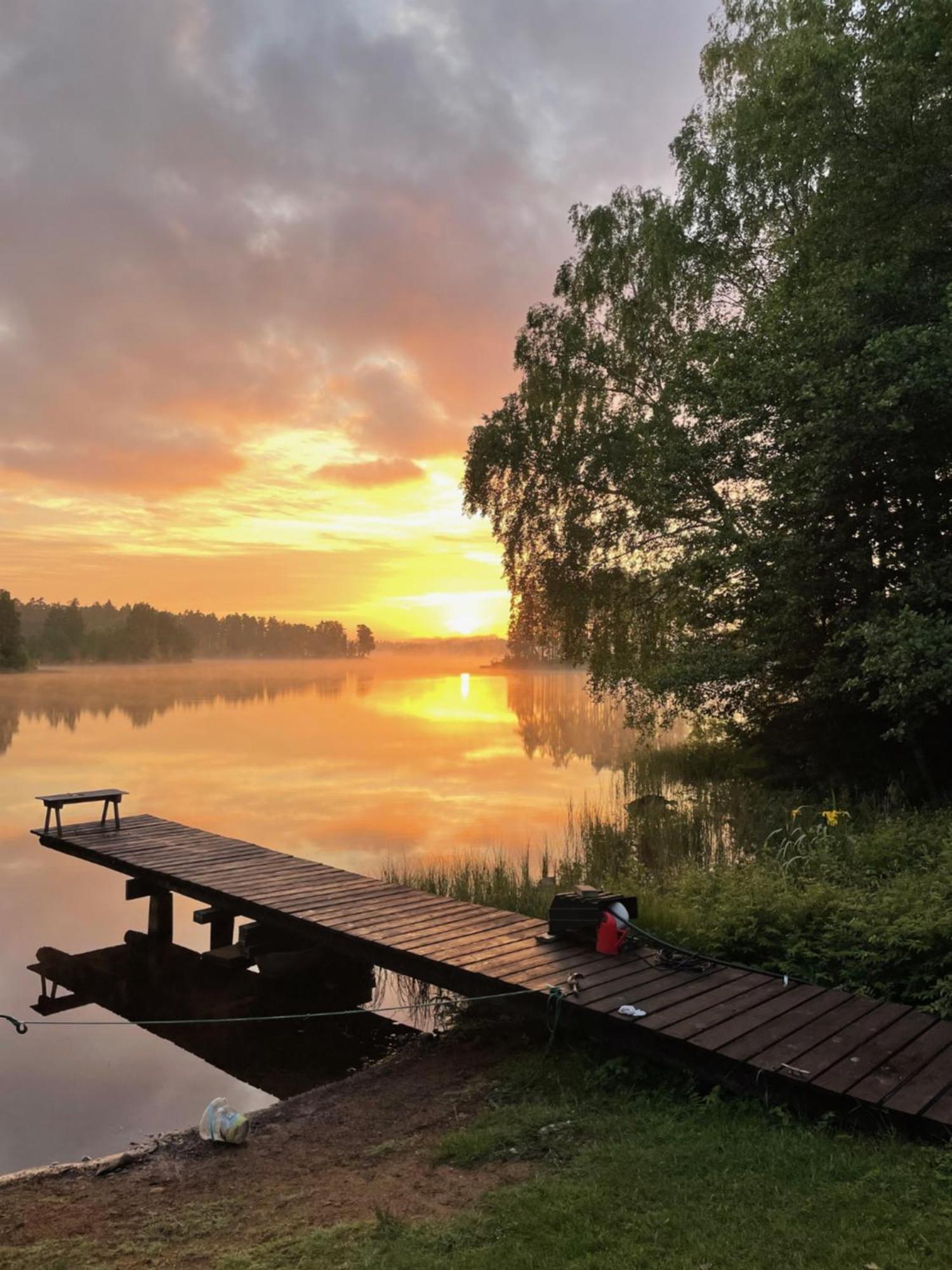 Naturskoent Boende Vid Sjoe Skanes Fagerhult Exterior photo